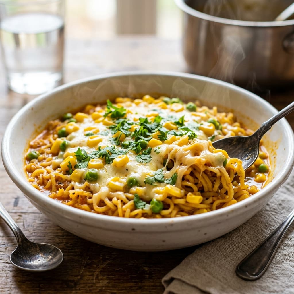 Cheesy Maggi